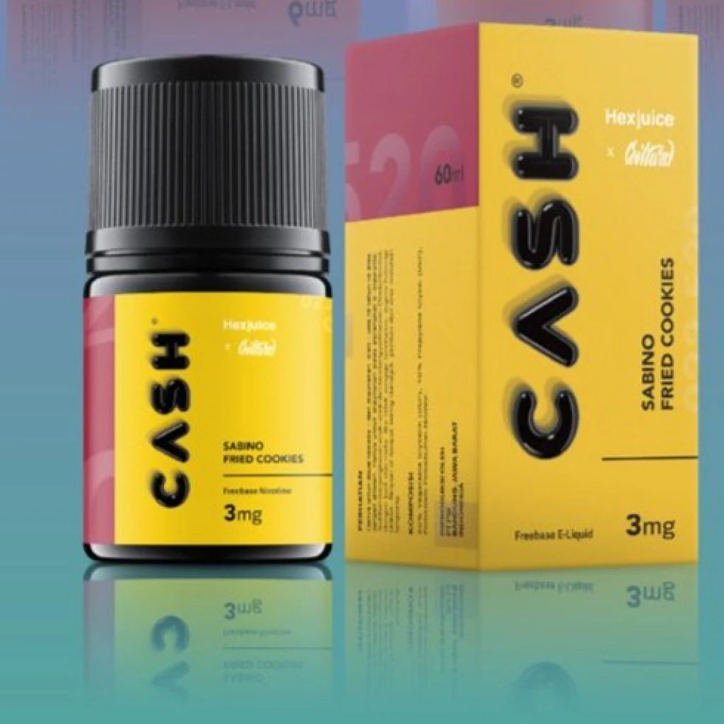 CASH SABINO FRIED COOKIES 60ML BY HEX JUICE X COILTURD E-LIQUID