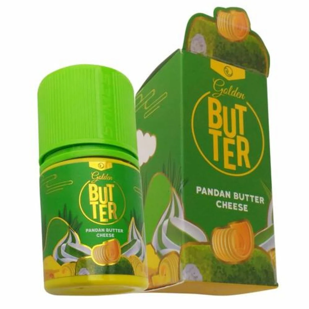 GOLDEN BUTTER V2 PANDAN BUTTER CHEESE 60ML BY FARM FACTORY